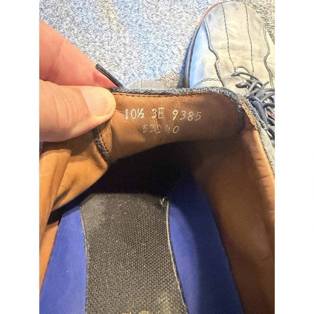 Allen Edmonds Voyager Men's 10.5  Blue/gray  Oxfords